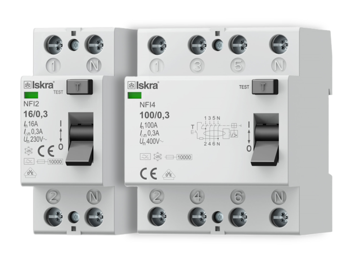 Residual Current Circuit Breakers NFI